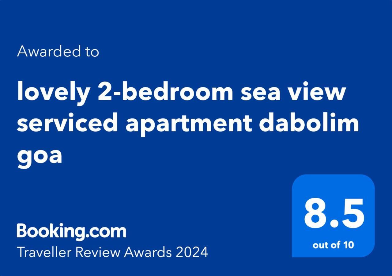 Lovely 2-Bedroom Sea View Serviced Apartment Dabolim Goa Екстер'єр фото